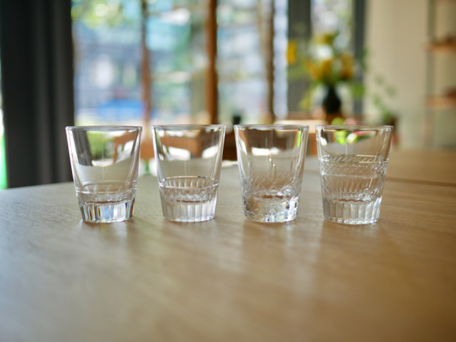 廣島晴弥 クリスタルショットグラス