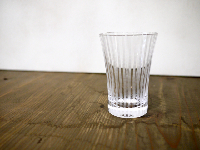 堀口切子　よろけ縞タンブラー