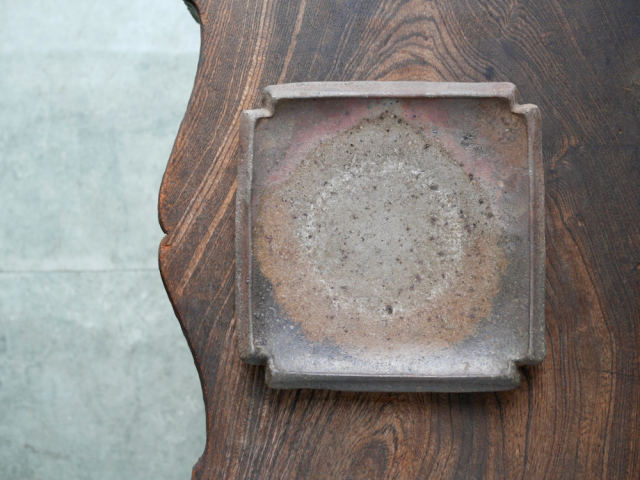 田中敬史　板皿（6寸角）