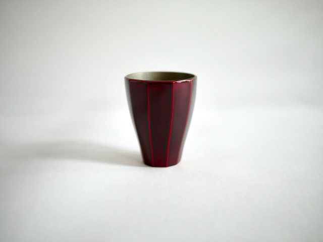 冨樫孝男 玉虫塗面取ショットグラス