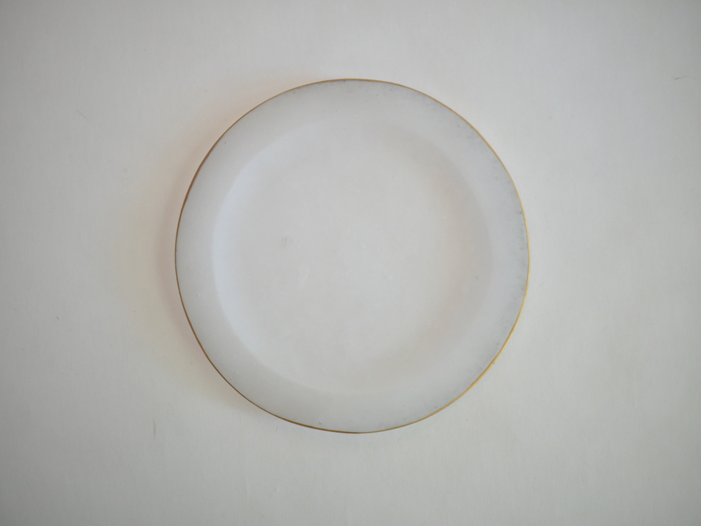 glass studio 三日月 Kiln丸皿