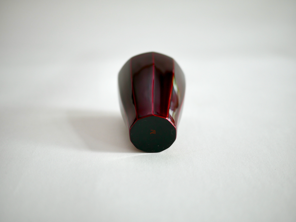 冨樫孝男 玉虫塗面取ショットグラス 冨樫孝男 玉虫塗面取ショットグラス